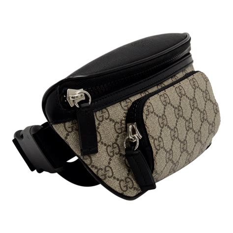 gucci leather belt bags for men|gucci waist pouch belt bag.